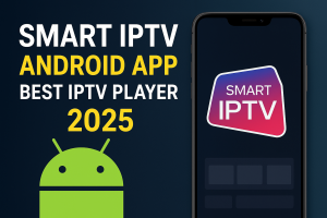 Smart IPTV Android app running on Android TV and mobile device